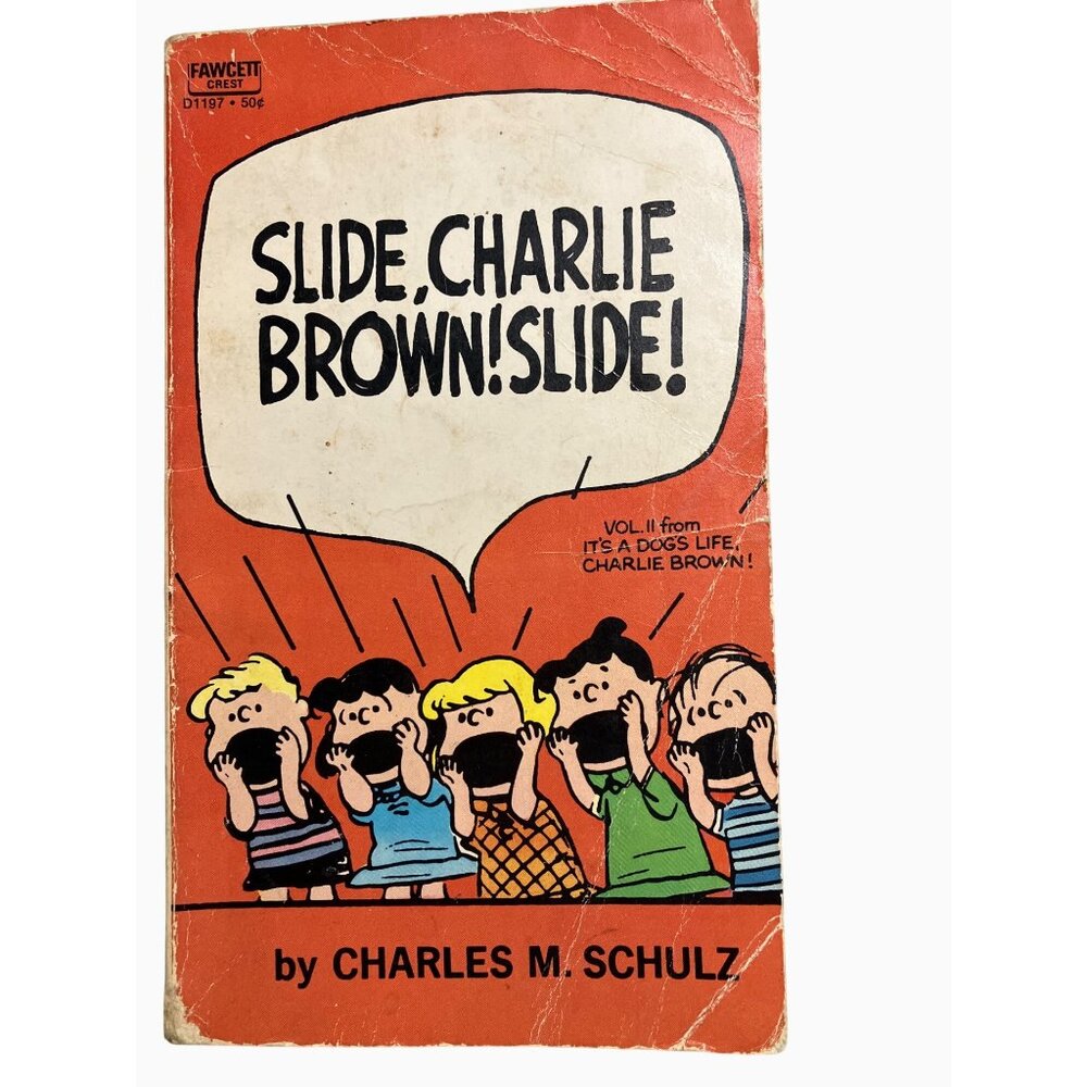 Slide Charlie Brown! Slide! By Charles M. Schulz Vintage Paperback Vol. II